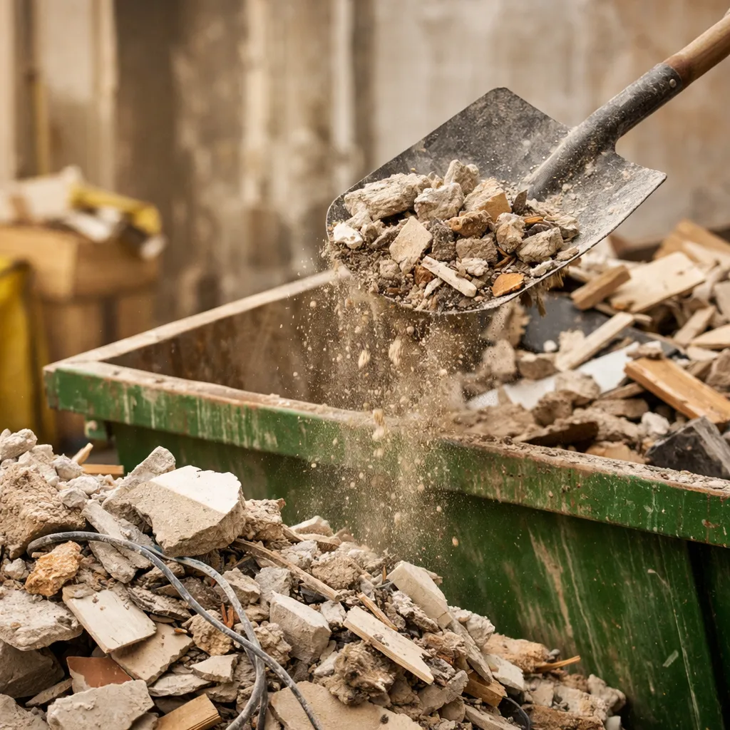 Débarras de fin de chantier et nettoyage de gravats à Charleville-Mézières